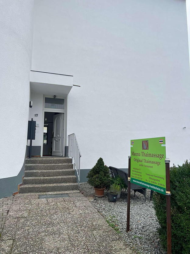 Eingangsbereich von aussen